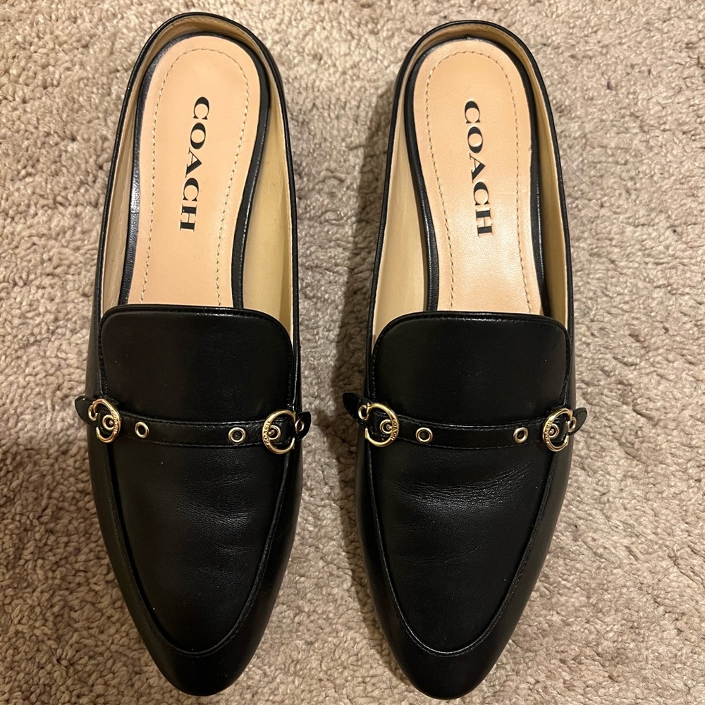 Coach Mules/Flats - Black